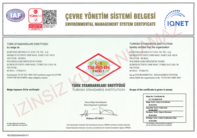 ISO 14001 Çevre Yönetim Sistemi